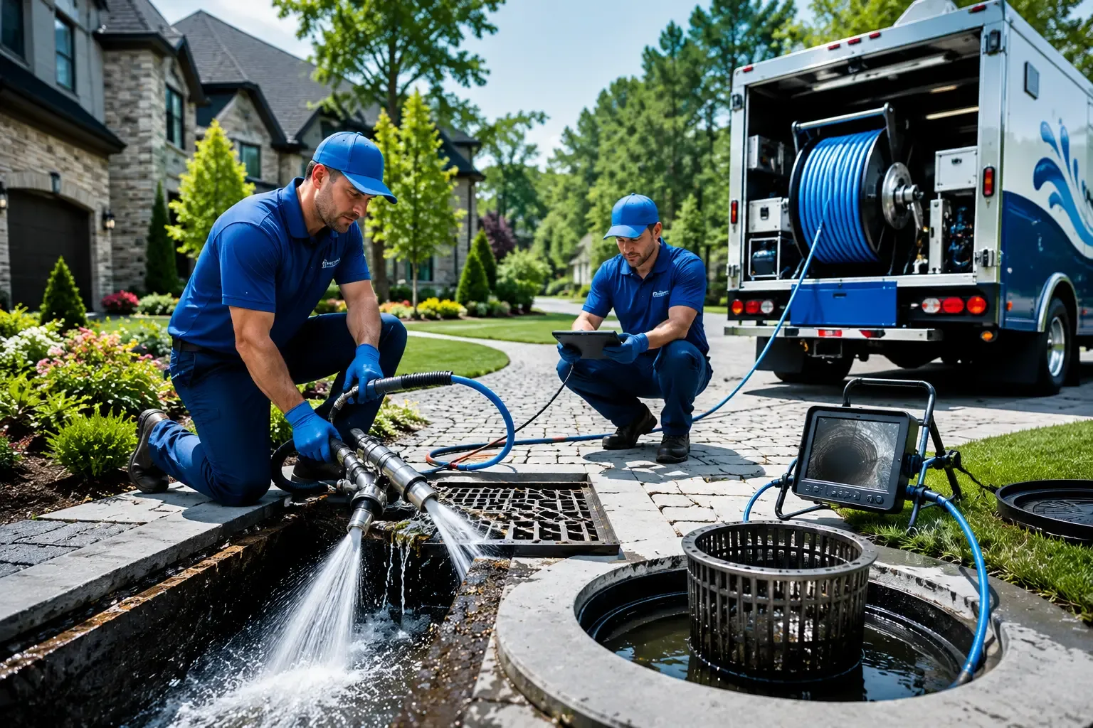 Local outdoor drain cleaning professionals in Scipio, IN